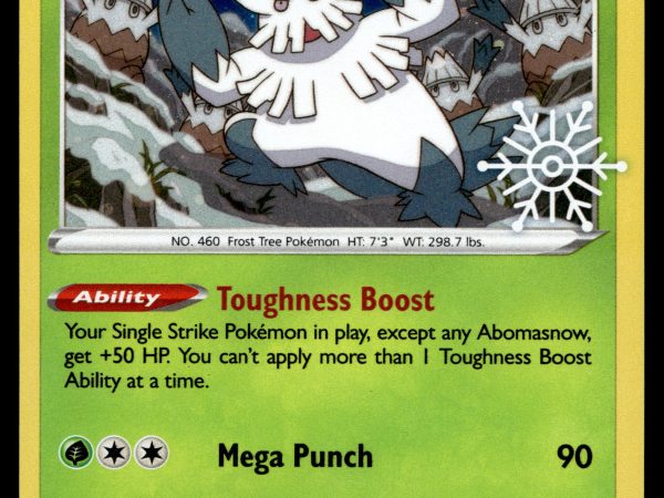 Abomasnow - 010/198 - NM - Holo - Calendar Promo - Pokemon - A9-6