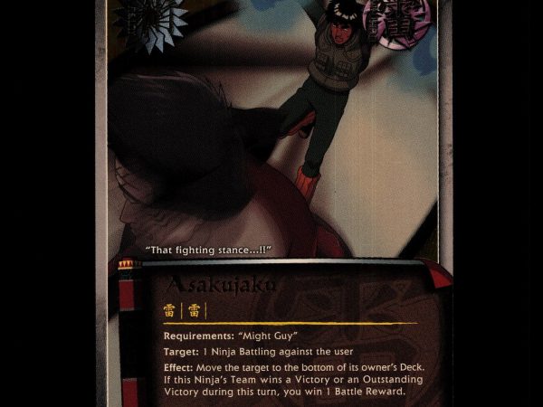 Asakujaku - 399 - NM - 1st Edition - Foil - Naruto CCG - D4-166