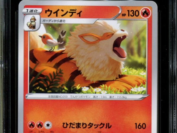 Arcanine - 338/S-P - CGC 9.5 - Art Contest - Promo - Pokemon - 58038