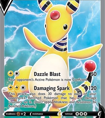 Ampharos V (Full Art) [SWSH04: Vivid Voltage]