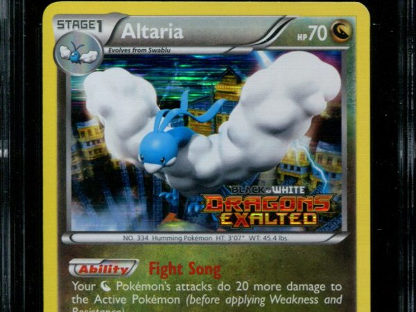 Altaria - BW48 - CGC 8.5 - Black Star Promos - Dragons Exalted Prerelease - Pokemon - 48316