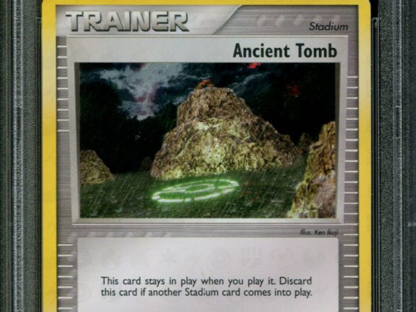 Ancient Tomb - 87/101 - PSA 9 - Reverse Holo - Hidden Legends - Pokemon - 65074