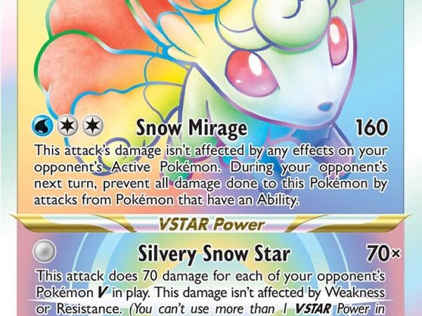 Alolan Vulpix VSTAR (197/195) [Sword & Shield: Silver Tempest]