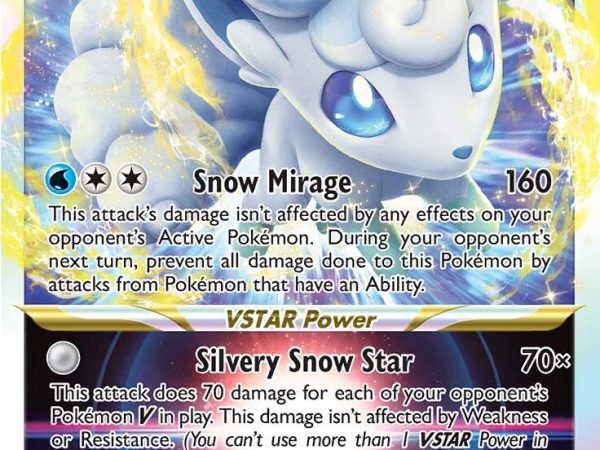 Alolan Vulpix VSTAR (034/195) [Sword & Shield: Silver Tempest]