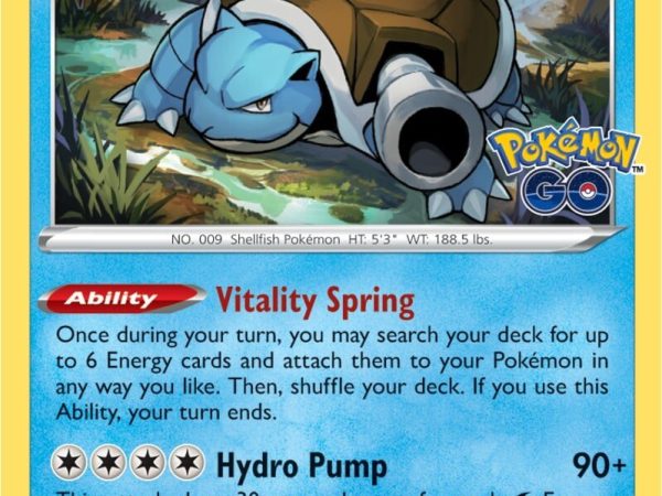 Blastoise (017/078) [Pokémon GO]