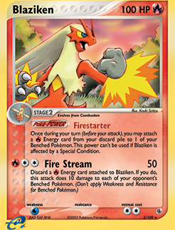 Blaziken (3/109) [EX: Battle Stadium]