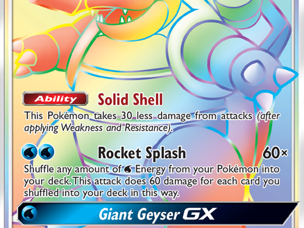 Blastoise GX (218/214) [Sun & Moon: Unbroken Bonds]
