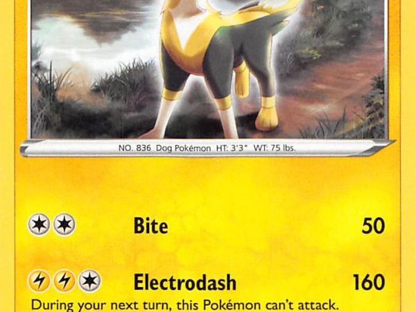 Boltund (076/202) (Pikachu Stamp #16) [Battle Academy 2022]