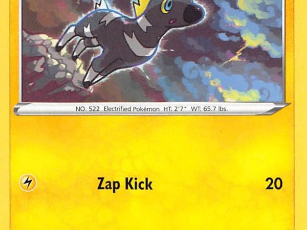 Blitzle (053/185) (Pikachu Stamp #15) [Battle Academy 2022]