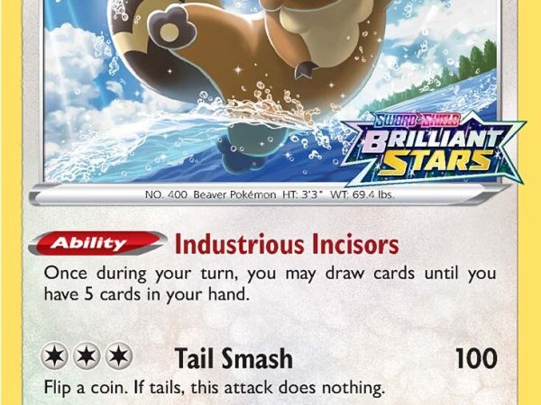 Bibarel (SWSH188) (Prerelease Promo) [Sword & Shield: Black Star Promos]