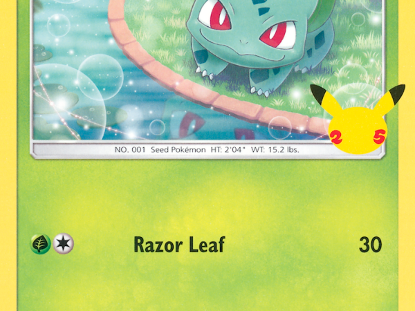 Bulbasaur (1/25) [McDonald's 25th Anniversary]