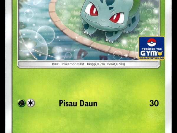 Bulbasaur - 013/SM-P - NM - Indonesian Gym - Promo - Pokemon - B1-58