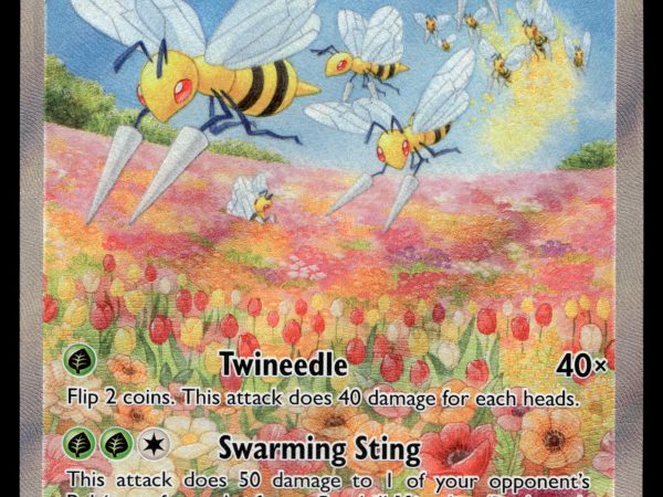 Beedrill V - 161/189 - NM - Alt Art - Astral Radiance - Pokemon - A9-123