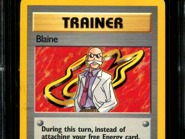 Blaine - 100/132 - CGC 9 - 1st Edition - Gym Challenge - Pokemon - 72079