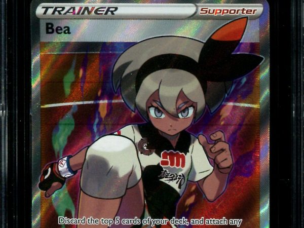 Bea - 180/185 - CGC 8.5 - Full Art - Vivid Voltage - Pokemon - 28265