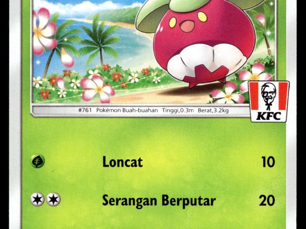 Bounsweet - 180/SM-P - NM - Indonesian KFC - Promo - Pokemon - B1-45