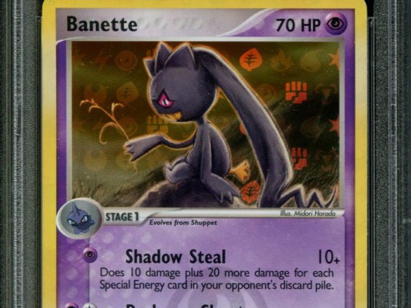 Banette - 1/101 - PSA 9 - Reverse Holo - Hidden Legends - Pokemon - 64997