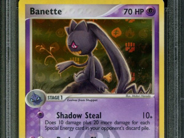 Banette - 1/101 - PSA 9 - Reverse Holo - Hidden Legends - Pokemon - 64998