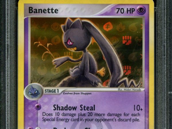 Banette - 1/101 - PSA 9 - Reverse Holo - Hidden Legends - Pokemon - 80917