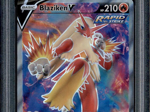 Blaziken V - 161/198 - PSA 9 - Full Art - Chilling Reign - Pokemon - 30239