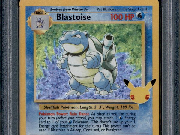 Blastoise - 2/102 - PSA 9 - Holo - Celebrations - Pokemon - 61977