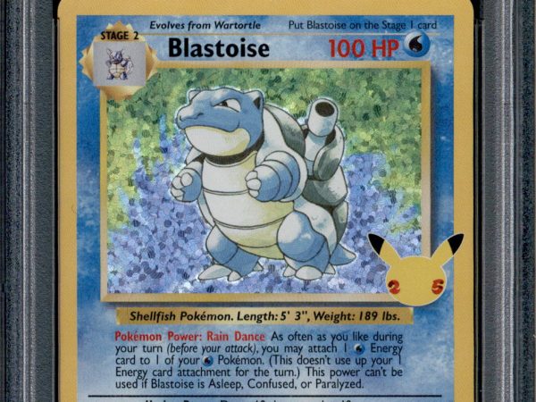 Blastoise - 2/102 - PSA 10 - Holo - Celebrations - Pokemon - 61978
