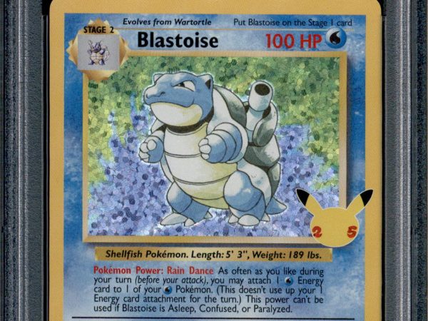 Blastoise - 2/102 - PSA 9 - Holo - Celebrations - Pokemon - 61988