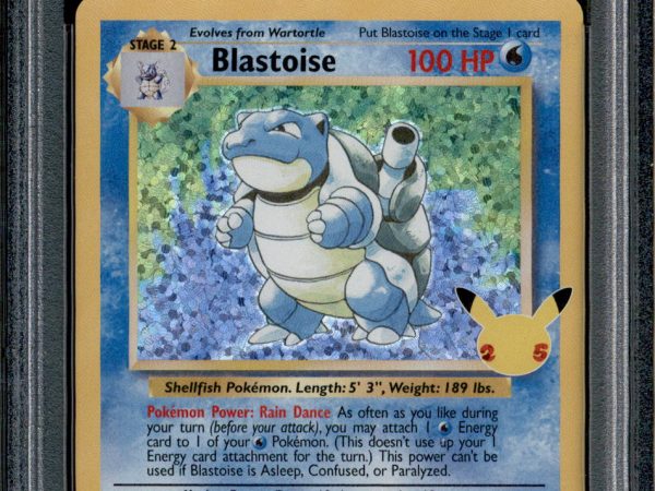 Blastoise - 2/102 - PSA 9 - Holo - Celebrations - Pokemon - 76512