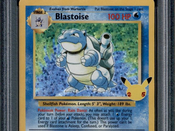 Blastoise - 2/102 - PSA 9 - Holo - Celebrations - Pokemon - 61974