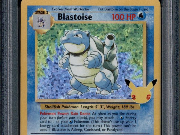 Blastoise - 2/102 - PSA 10 - Holo - Celebrations - Pokemon - 61987