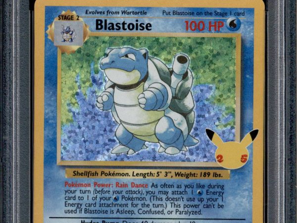 Blastoise - 2/102 - PSA 8 - Holo - Celebrations - Pokemon - 61979