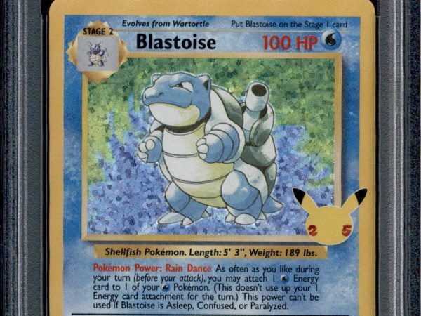 Blastoise - 2/102 - PSA 9 - Holo - Celebrations - Pokemon - 76521