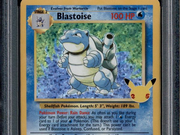 Blastoise - 2/102 - PSA 9 - Holo - Celebrations - Pokemon - 76519