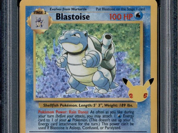 Blastoise - 2/102 - PSA 10 - Holo - Celebrations - Pokemon - 76514