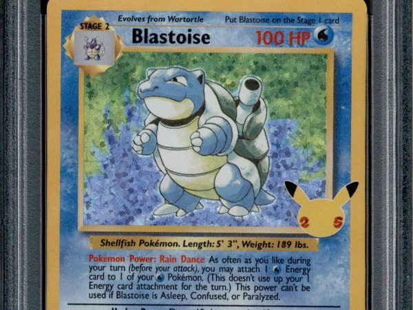 Blastoise - 2/102 - PSA 9 - Holo - Celebrations - Pokemon - 61984