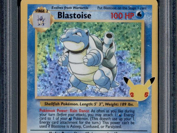 Blastoise - 2/102 - PSA 10 - Holo - Celebrations - Pokemon - 61991