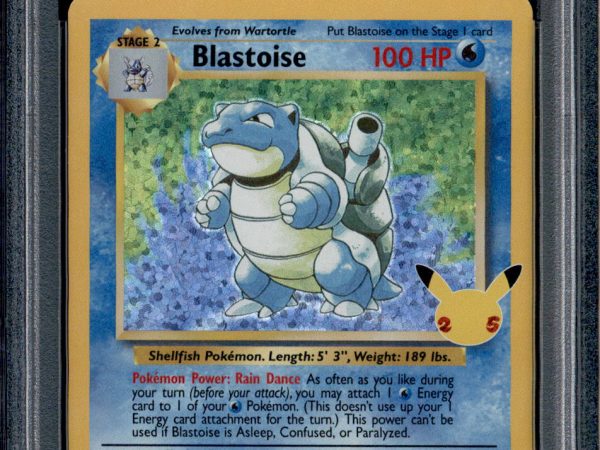 Blastoise - 2/102 - PSA 9 - Holo - Celebrations - Pokemon - 76517