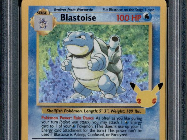 Blastoise - 2/102 - PSA 10 - Holo - Celebrations - Pokemon - 61986