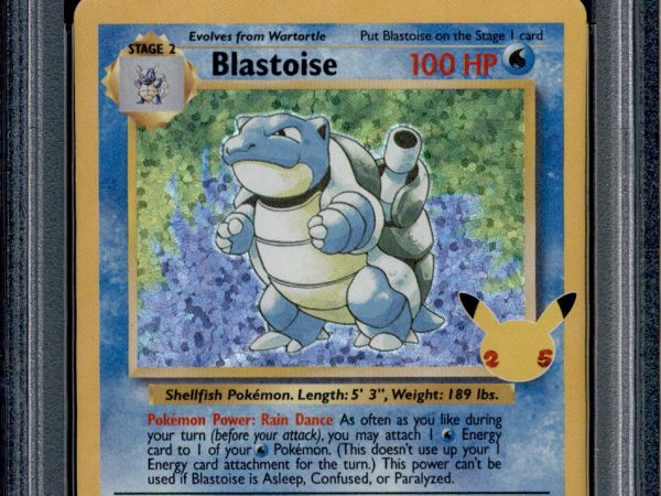 Blastoise - 2/102 - PSA 10 - Holo - Celebrations - Pokemon - 76513