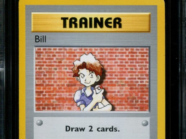 Bill - 91/102 - CGC 8.5 - 1st Edition - Base Set - Pokemon - 38092