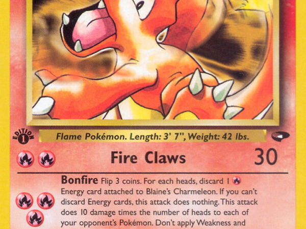 Blaine's Charmeleon (31/132) [Gym Challenge 1st Edition]