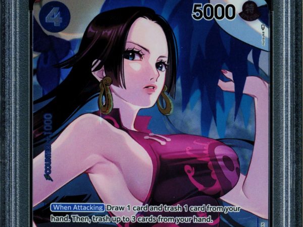 Boa Hancock - OP02-059 - PSA 10 - Box Topper - OP02 - One Piece - 61770