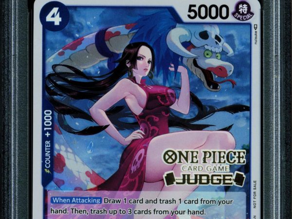 Boa Hancock - OP02-059 - PSA 9 - Judge Promo - English - One Piece - 615