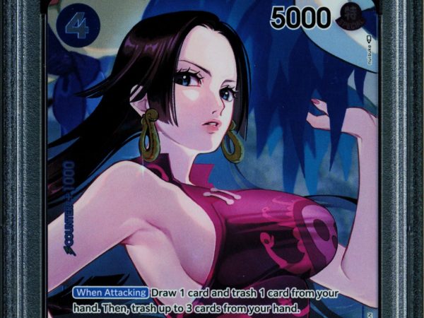 Boa Hancock - OP02-059 - PSA 10 - Box Topper - OP02 - One Piece - 61772