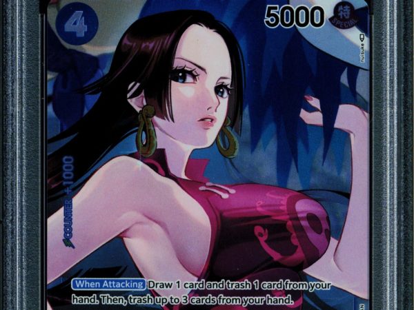 Boa Hancock - OP02-059 - PSA 10 - Box Topper - OP02 - One Piece - 61761