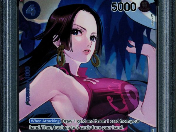 Boa Hancock - OP02-059 - PSA 10 - Box Topper - OP02 - One Piece - 61760