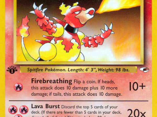 Blaine's Magmar (37/132) [Gym Heroes 1st Edition]