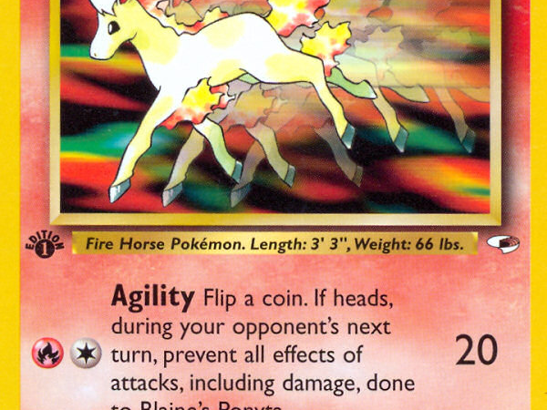 Blaine's Ponyta (63/132) [Gym Heroes 1st Edition]