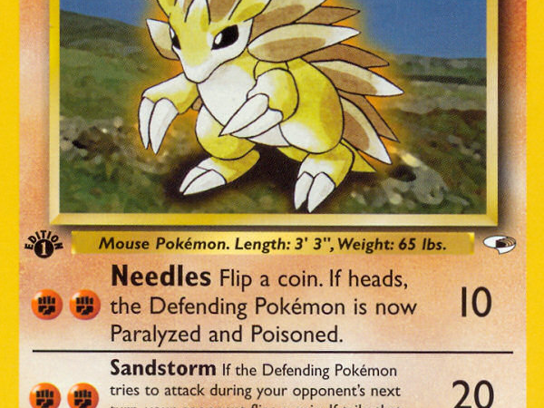 Brock's Sandslash (23/132) [Gym Heroes 1st Edition]