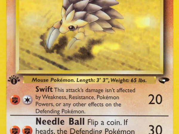 Brock's Sandslash (36/132) [Gym Challenge 1st Edition]
